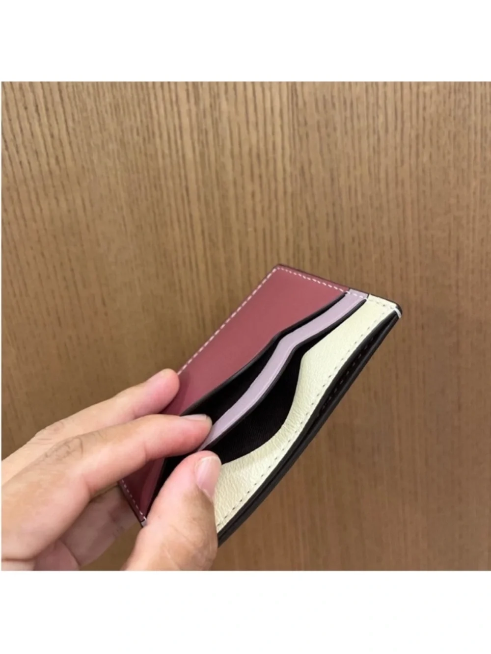 Coach Petal Card Case# CW923